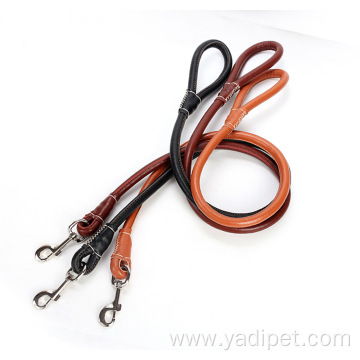 Supply Wear resistant Dog Leather Leash Pu Leather